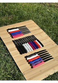 Resim 24 Parça Gökkuşağı Çeyiz Seti -244 Mavi 