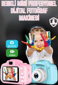 Resim Genel Markalar 2.0 İnç TFT Ekranlı 8MP Çocuk Dijital Fotoğraf Makinesi 
