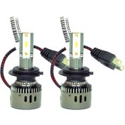 Resim Peugeot 5008 2009-2012 Kısa Far Wise Beyaz H7 Mini Led Xenon Şimşek Etkili 12000 Lümen 