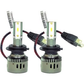 Resim Peugeot 5008 2009-2012 Kısa Far Wise Beyaz H7 Mini Led Xenon Şimşek Etkili 12000 Lümen 