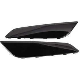 Resim Hightower 2 Adet Bmw G30/g31/g38 5 Serisi 2017-2023 Ön Çamurluk Vantilatör Kapağı Siyah Kenarlı 