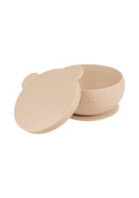 Resim Silikon Beslenme Seti 5'li - Bubble Beige 