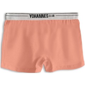 Resim Yohannes Club, Kız Çocuk, Pamuklu Boyshort Boxer , 4'lü Paket, Karışık Renkli Çok Renkli 