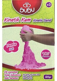Resim Bu-bu Kinetik Kum Pembe 500 G Ku0005 