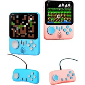 Resim Feifei Çift Konsol 666 Adet Retro Oyun El Atarisi Taşınabilir 3.5 Inç Ekran - FEİ5032-9466 