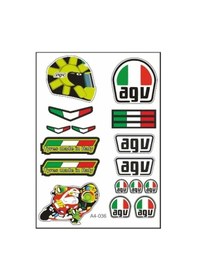 Resim Gogo A4 Sticker 036 Tek Paket Çoklu Sticker 