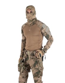 Resim Combat Balaklava Kar Maskesi - Kamuflaj 