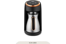 Resim Sinbo SCM-2984 Türk Kahve Makinesi 500W Gold – Çelik Cezveli, Taşma Önleyici, 1-4 Fincan 