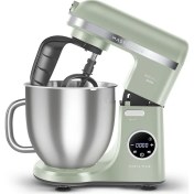 Resim Karaca Mastermaid Chef Ultra D2000W 7l Dijital Ekranlı Hamur Yoğurma Makinesi Cabbage Green 