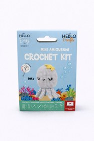 Resim Jack Ferrero Amigurumi Kiti | Sevimli Ahtapot Örgü Seti | Yeni Başlayanlar İçin | Anahtarlık Seçenekli 
