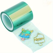 Resim 1 adet Poliresin Yapışkan Bant, 5m Rulo, İz Bırakmayan & Sızdırmaz, UV Reçine Uyumlu, Metal Boş Çerçeveler, El Sanatları, Açık Çerçeve İnci Yapımı için İdeal 