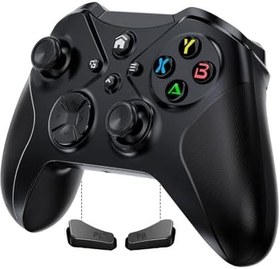 Resim Gamrombo 2 Pack Controller Replacement for Wii/Wii U Console, Motion Gamepad Built in 3-Axis Motion Plus with Silicone Case and Wrist Strap… 