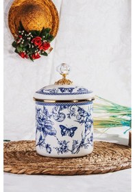 Resim Blukvn-8324-2 Miss Betty 12 Cm Emaye Orta Boy Kavanoz 001 