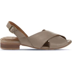 Resim Bueno Shoes Gri Deri Kadın Topuklu Sandalet 01WA6402 01WA6402 