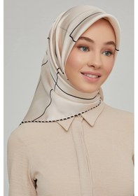 Resim Armine Özel Nostalji Serisi Sura İpek Eşarp Modelleri 8655DS-06 
