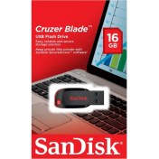 Resim Sandisk Cruzer Blade 16GB USB Flash Bellek 