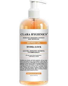 Resim Clara Hygienics Hydra Lock Nemlendirici Yüz Ve Vücut Duş Jeli 400 Ml Ada Limonu 