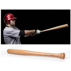 Resim Ahşap Beyzbol Sopası Çok Renkli 
