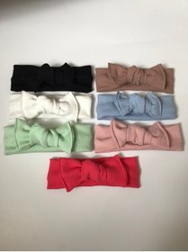 Resim Nis butik 7’li Bebek Hediyelik Bandana Seti, Bebek Bandana Seti,hediyelik Set 