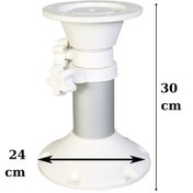 Resim Tekne Karavan Teleskopik Masa Ayağı 3 Kademeli 