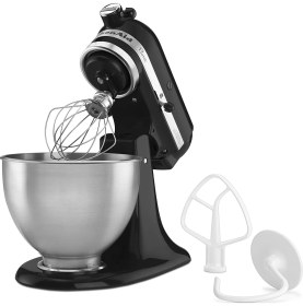 Resim Kitchenaid K45SSOB 4.3 L Stand Mikser - Siyah 