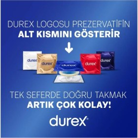 Resim Durex Klasik Prezervatif 32 Adet Temel Koruma Sağlayan Güvenli Kullanım 