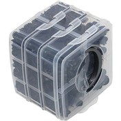 Resim Jeehugo 620 Adet Karbon Siyah Otomobil Plastik Klampler Seti - 16 Farklı Tip, Paneller, Bumperlar Ve Döşeme Montajı İçin Organize Kutuda 