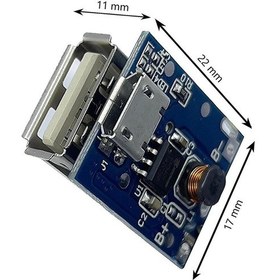 Resim 5v 1a Powerbank Şarj Devresi Koruma Modülü 10 Adet 