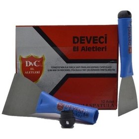 Resim Deveci Kapakli Spatula Saptak Ispatula 100 Mm 