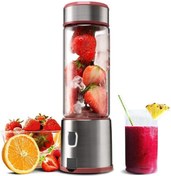 Resim EN SİGA A plus Şarjlı 6 bıçaklı Buz kırıcı Meyve metal Blender özelleştirilmiş taşınabilir mini blender 