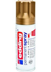 Resim Edding Permanent Sprey Boya 200 Ml. 924 Metalik Altın 