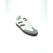 Resim Kinetix Rudow Pu 5pr Beyaz Erkek Sneaker Canvas Black 
