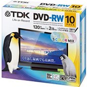 Resim Tdk Dvd-Rw 4.7gb 120MIN 1-4x 10LU Kutulu 