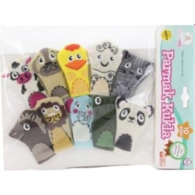 Resim Birlik Oyuncak Babycim Hayvanlar Parmak Kuklası 10'lu Urt020-003 