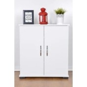 Resim Haus Modüler Haus Modüler 4 Bölmeli Ayakkabılık Beyaz 