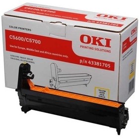 Resim Tonersepeti Oki C5600-43381705 Sarı Drum Ünitesi 
