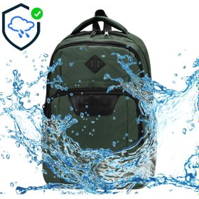 Resim Çok Gözlü Su Geçirmez Suluklu Ortopedik Sırt Çantası Model 14 