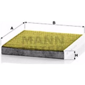 Resim Vw Passat Variant 2.0 Tsi 2014-2019 Mann Polen Filtresi 