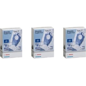 Resim Bosch -Bosch P Tipi Elektrikli Süpürge Toz Torbası (3 Kutu) 