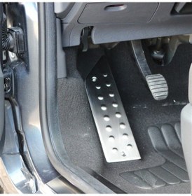 Resim Renault Kangoo 2 Ayak Dinlendirme Pedalı Krom 2008 Ve Sonrası (541338770) 