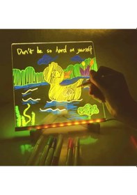 Resim Led Işıklı Çizim Tahtası 20x20cm 5332 