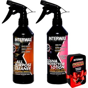 Resim İnterwax Interwax 2'li Set Döşeme Temizleme Ve Torpido Temizleme Sütü 500 ml 