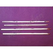 Resim Woc Chrome Mitsubishi Lancer Krom Cam Çıtası 2008 Sonrası 4 Parça 