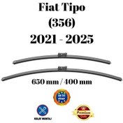 Resim Fiat Tipo 356 2021 2022 2023 2024 2025 Uyumlu Ön Cam Silecek Süpürgesi Takımı 650/400mm Silbak Sb2616c 