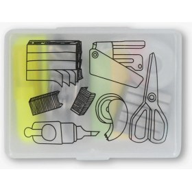 Resim 6 Parçalı Pembe Ofis Seti, Şık ve Kullanışlı Ofis Aksesuarları Takımı 