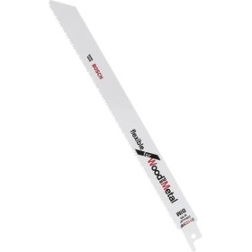 Resim Bosch S 1122 Hf Metal-Ahşap Için Esnek Tilki Kuyruğu Testere Ucu (1 Adet) 