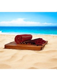 Resim Peştemal Narin Kırmızı Kırmızı 