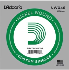 Resim Daddario Nw046 .046 Elektro ve Akustik Gitar Tek Tel 