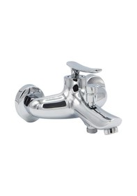 Resim Kupp Banyo Bataryası Pirinç Gövde Duş Bataryası Krom 