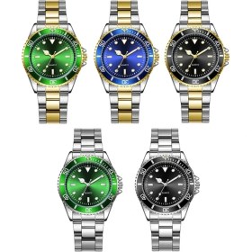 Resim Neorney Şık Premium Her Tarza Uygun Rolex Model Çelik Erkek Kol Saati 